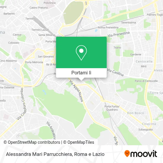 Mappa Alessandra Mari Parrucchiera