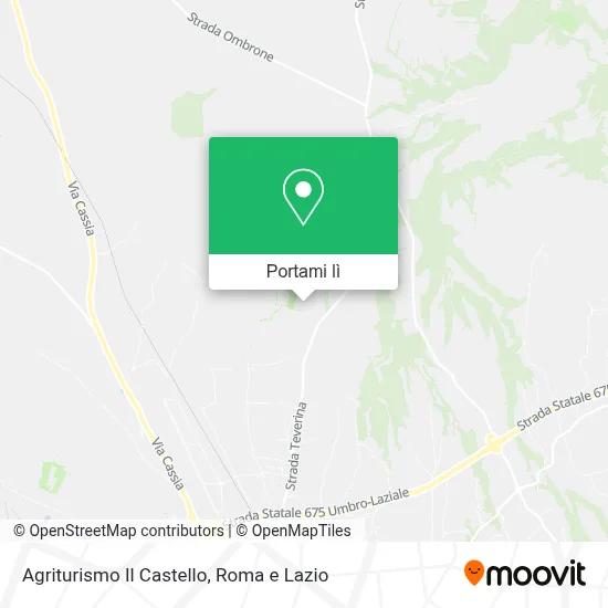 Mappa Agriturismo Il Castello