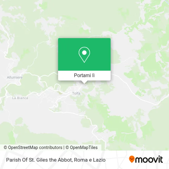 Mappa Parish Of St. Giles the Abbot