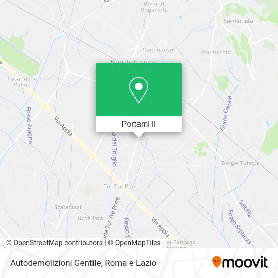 Mappa Autodemolizioni Gentile