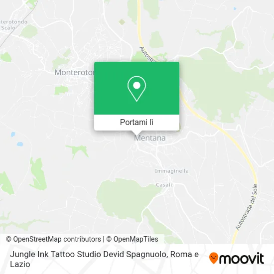 Mappa Jungle Ink Tattoo Studio Devid Spagnuolo
