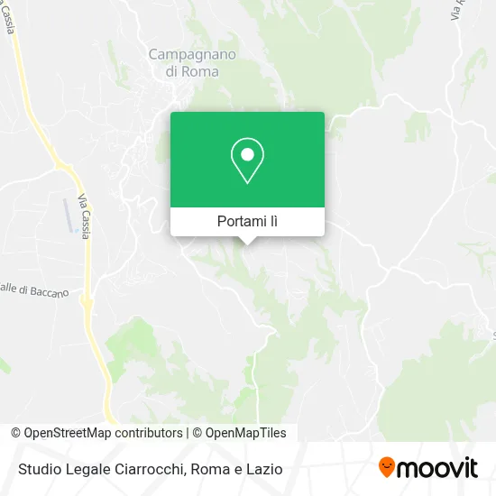 Mappa Studio Legale Ciarrocchi