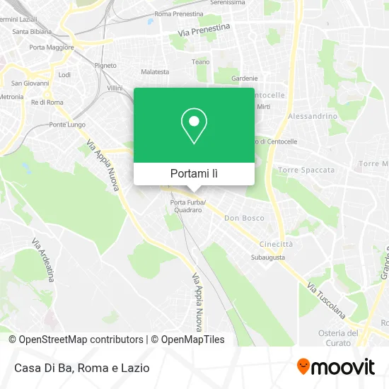 Mappa Casa Di Ba