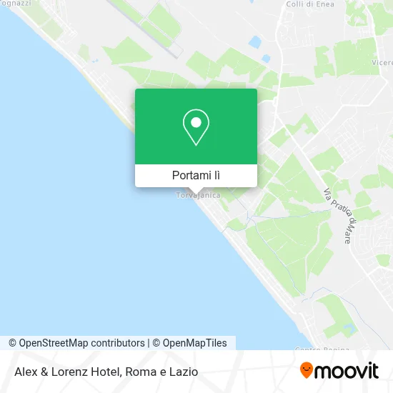 Mappa Alex & Lorenz Hotel