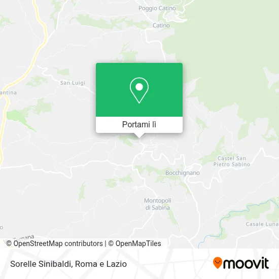 Mappa Sorelle Sinibaldi
