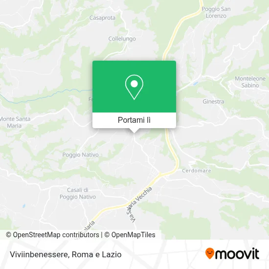 Mappa Viviinbenessere