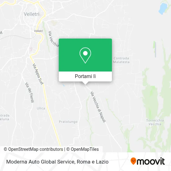 Mappa Moderna Auto Global Service