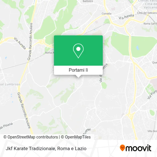 Mappa Jkf Karate Tradizionale