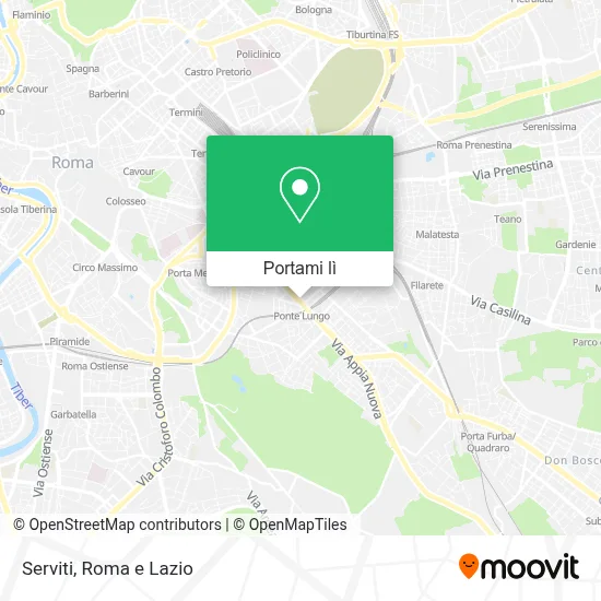 Mappa Serviti