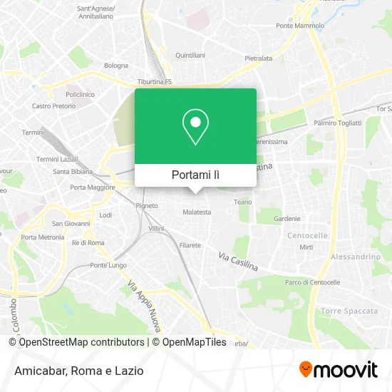 Mappa Amicabar