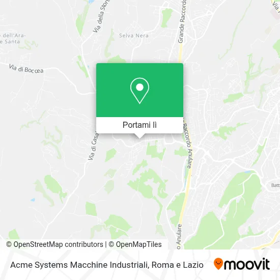 Mappa Acme Systems Macchine Industriali