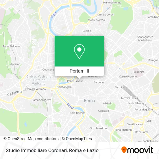 Mappa Studio Immobiliare Coronari