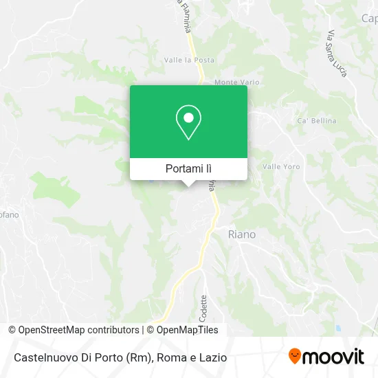 Mappa Castelnuovo Di Porto (Rm)