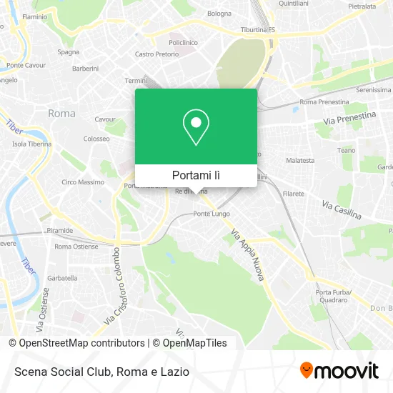 Mappa Scena Social Club