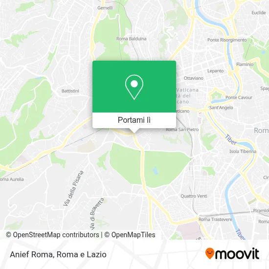 Mappa Anief Roma