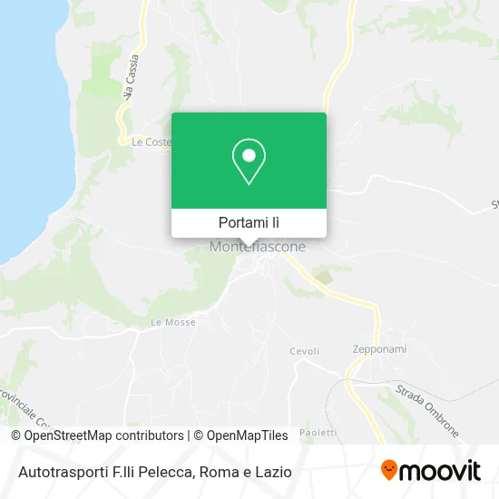 Mappa Autotrasporti F.lli Pelecca