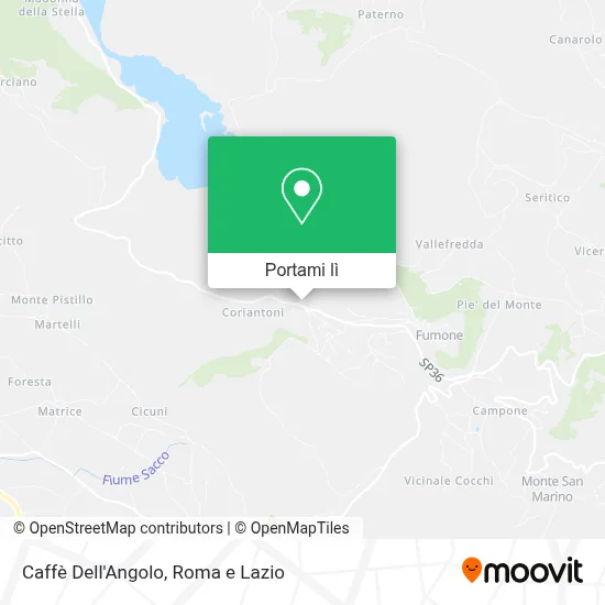 Mappa Caffè Dell'Angolo