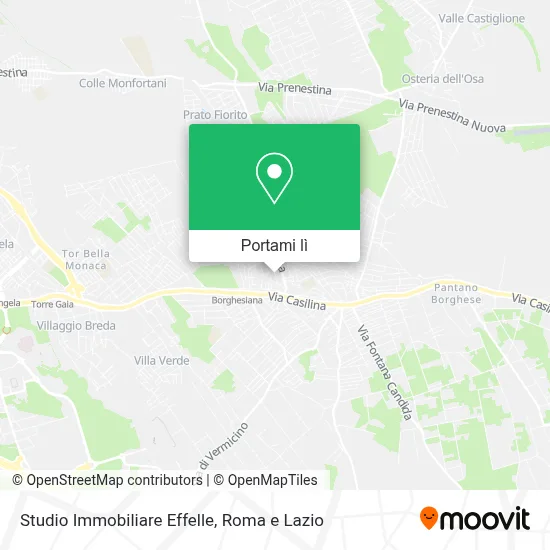 Mappa Studio Immobiliare Effelle