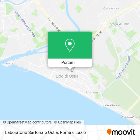 Mappa Laboratorio Sartoriale Ostia