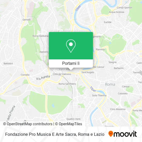 Mappa Fondazione Pro Musica E Arte Sacra