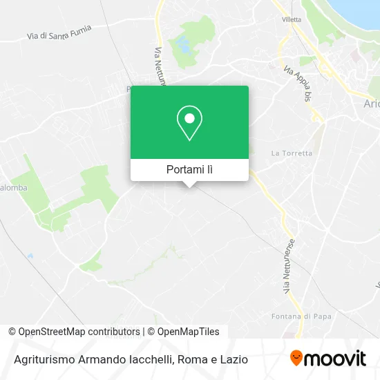 Mappa Agriturismo Armando Iacchelli