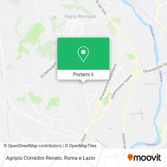 Mappa Agripiù Corradini Renato