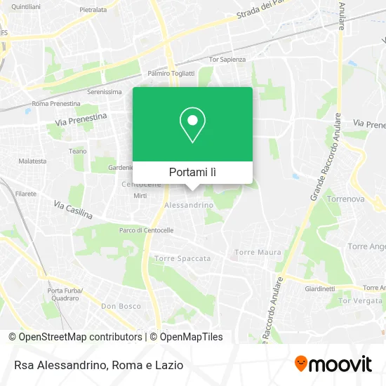 Mappa Rsa Alessandrino