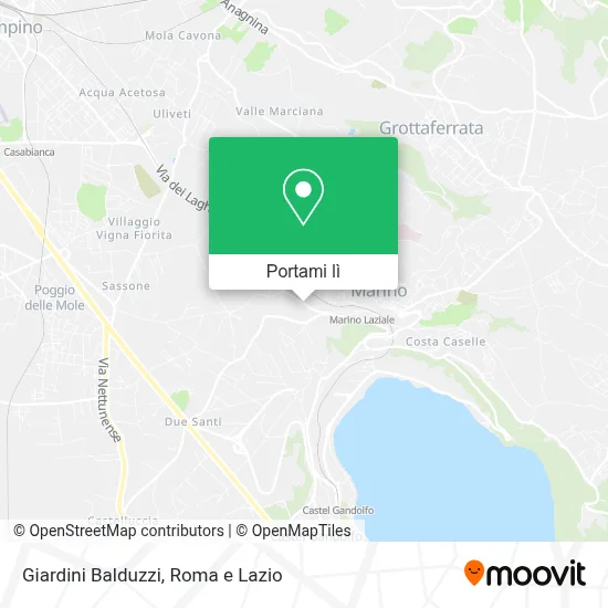 Mappa Giardini Balduzzi