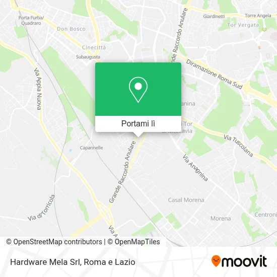 Mappa Hardware Mela Srl