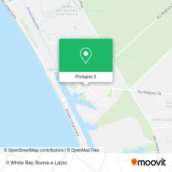 Mappa Il White Bar
