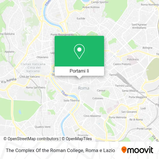 Mappa The Complex Of the Roman College