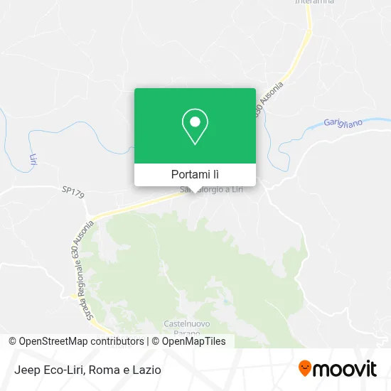 Mappa Jeep Eco-Liri