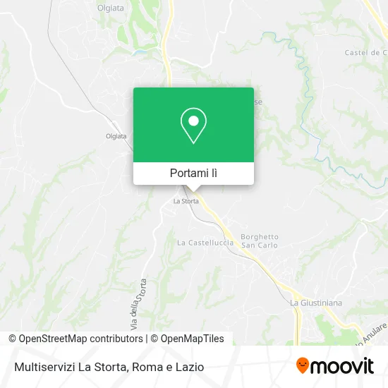 Mappa Multiservizi La Storta