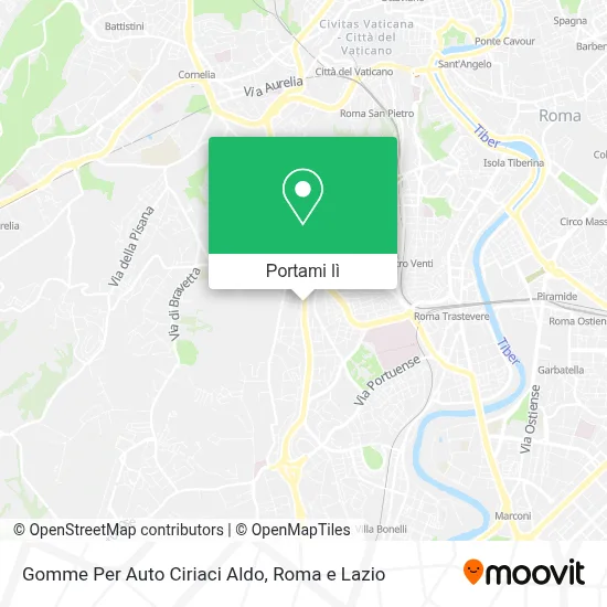Mappa Gomme Per Auto Ciriaci Aldo
