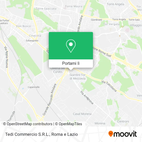 Mappa Tedi Commercio S.R.L.