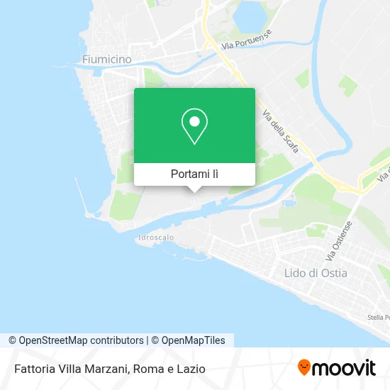 Mappa Fattoria Villa Marzani