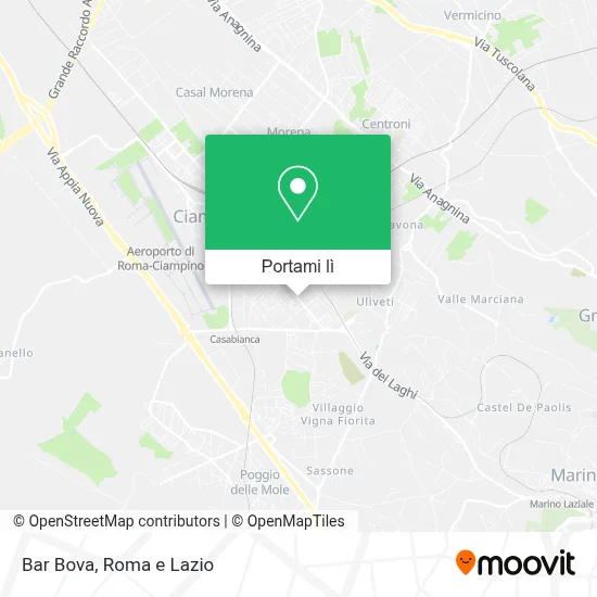 Mappa Bar Bova