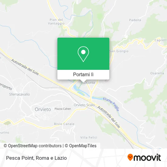 Mappa Pesca Point