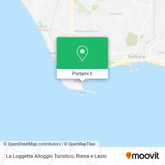 Mappa La Loggetta Alloggio Turistico