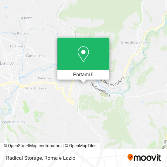 Mappa Radical Storage