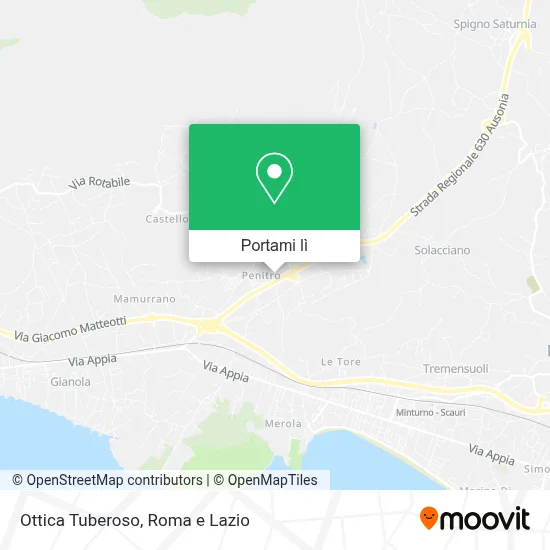 Mappa Ottica Tuberoso