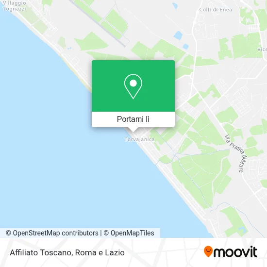 Mappa Affiliato Toscano