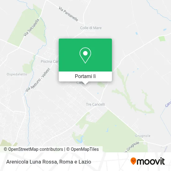 Mappa Arenicola Luna Rossa