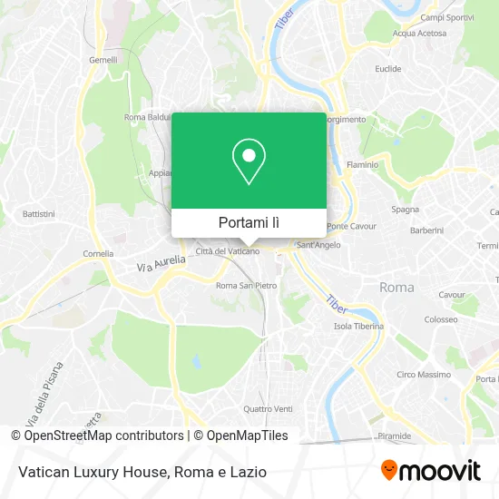 Mappa Vatican Luxury House