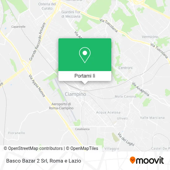 Mappa Basco Bazar 2 Srl