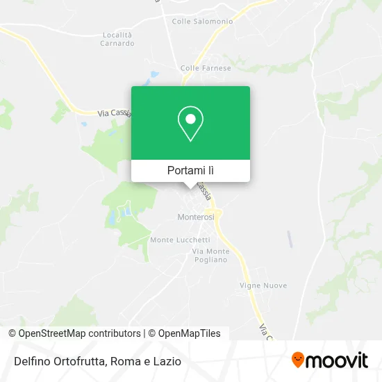 Mappa Delfino Ortofrutta