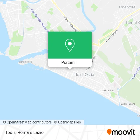 Mappa Todis