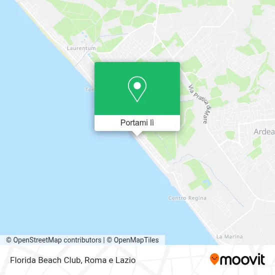 Mappa Florida Beach Club
