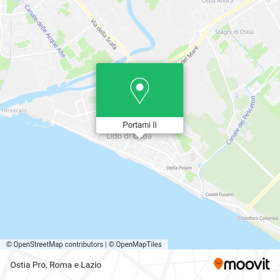 Mappa Ostia Pro