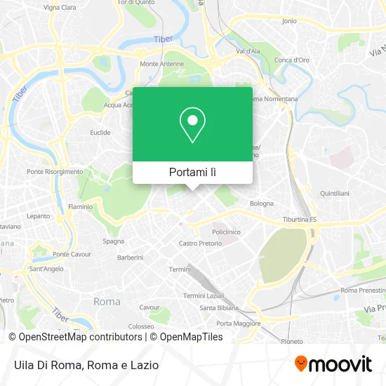 Mappa Uila Di Roma